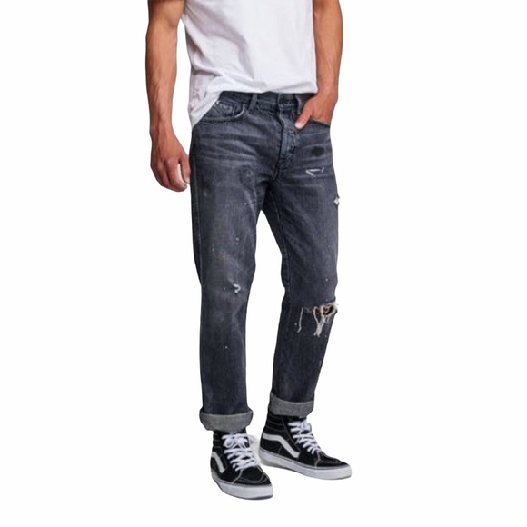 Hudson Jeans Other - new Hudson ✪ Dixon Straight Leg Button Fly Jeans ✪ Hurricane ✪ Size 31 Inseam 32